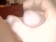 Mi sveglio arrapato sborro e piscio come un pazzo  pensando di chiavare un culo 7/16