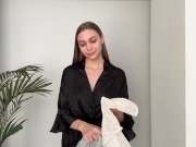 Sexy Transparent Crop Tops Try on Haul & Review 1/16