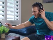 Cock Hungry StepSis Kenzie Reeves claims She Gets 