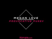 Glasses Wearing Blonde Babe Megan Love Rides Cock 1/16