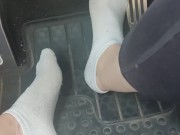 Meet Tiffani and come pedal pumping and revving in white ankle socks 12/16