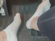 Meet Tiffani and come pedal pumping and revving in white ankle socks 6/16