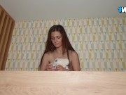 Horny Household (Part 2): Curious Step-Sisters Spy on Step-parents and Ignite Their Own Passion 15/16