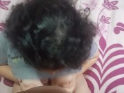 Le hago una paja con los pies a mi hermanastro y me llena la concha de leche Creampi Ft Eddie Queens