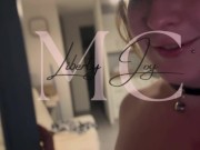 TEASER je le suce dans les escalier de notre résidence de nos vacance au Cap D'agde 2/16