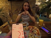 He Took Control Of My Vibrator On A Date And Give Me Multiple Orgasms📱🍑 3/16