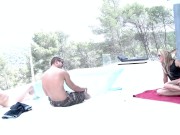 Anal threesome and double penetration with Anita Ribeiro and 2 hot spanish studs 1/16