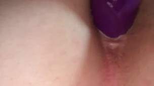 Trying to stretch my ass with my buttplug