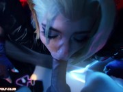 Glory Hole with Cammy White. Facial - MollyRedWolf 7/16