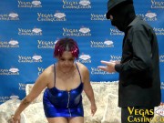 HOT Young Ebony BDSM- Ass Fucked HARD - Waxed - Anal POV- Clamped Nipples - Wand Orgasm 4/16