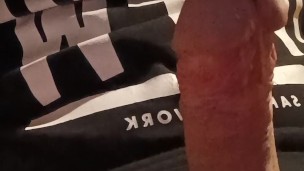 twink sounding and jerking off