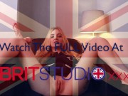 British Student Nurse Tells You How To Wank Your Cock And Cum For Her 16/16