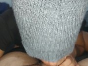 El tuvo una ereccion y yo me lo devoro hasta que se corre en mi boca😈🥵💦 3/16