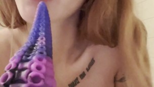 Horny Lactating Milf
