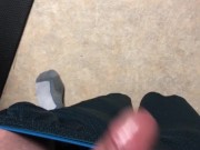 So much cum during this intense orgasm 2/16