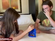 She lost a connect 4 strip game and reward him by riding his hard dick 6/16