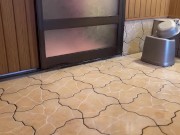 Busty Japanese woman takes a beautiful hot spring and has a POV 3/16