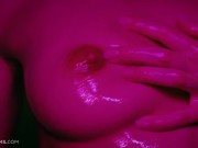 ULTRAFILMS Gorgeous Ukrainian model Sybil oiling herself and passionately fingering her pussy 4/16