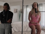 CURVY BLONDE BABE Slimthick Vic Takes On Chris Blaccwood's Long & Hard Cock 4/16
