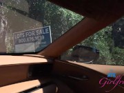 Blowjob session and roadhead while on a trip with Riley Rose 4/16