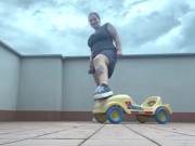 KICKS FOR A TOY VINTAGE CAR