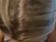 Horny 18 Year Old College Girl Gives Blowjob in Student Dorm 16/16