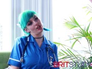 Student Nurse Tells You How To Wank For Her 3/16