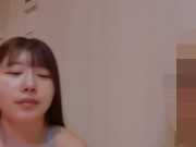 女子アナ志望 かすみちゃん③カルヴァンクラインの下着姿でフェラ・乳首舐め手ここき・69・アナル舐めをネカフェで！ 1/16