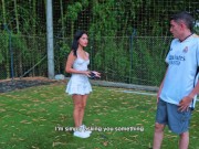 Mi Hermastra petite de 18 años me me deja correme adentro de su estrecho y humedo coño! Pipeboy1 1/16