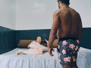 My Brother-in-law Didn't Like That I Was Wearing Short Clothes and Came Straight Over to Give Me Wet 3/16