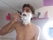 Caffè barba con pisciata finale mentre vi racconto le mie chiavate 12/16