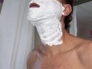 Caffè barba con pisciata finale mentre vi racconto le mie chiavate 5/16