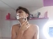 Caffè barba con pisciata finale mentre vi racconto le mie chiavate 8/16