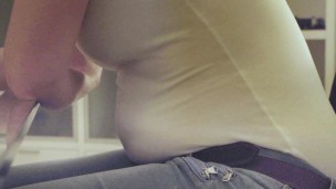 Como en los vaqueros con el cinturón #barriga #comer