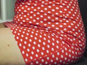 Сomiendo con un vestido rojo 14/16