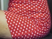 Сomiendo con un vestido rojo 5/16