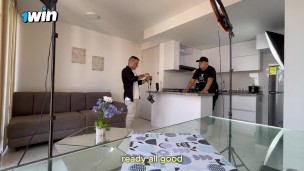 Follo con mi fotogrado frente a mi esposo, tiene una enorme polla y se viene en mi boca