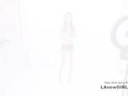 Tall New Brunette gets PussyFucked by Long Dick 2/16