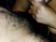 MY BIG TITTY HOOD BABY EATS THE NUT OUT OF DADDY FAT DICK THEN SPITS HIS CUM BETWEEN HER TITS!!!! 7/16