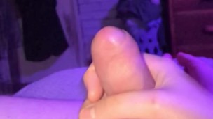 18 year old boy HUGE CUM shot POV 💦