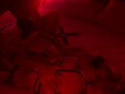 Bondage sometiendo a flaca latina en mi cuarto rojo-FILIP BACO