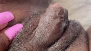 Wet and Hard and Veiny Big Clit Suck Me Off