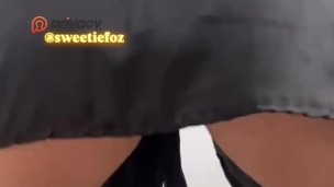 Twerking girl small pussy