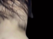 Naughty stepdaughter teases daddy again while her mom is gone shopping