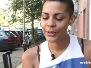 Ersties - Daisy from London likes to masturbate from behind with her fingers 13/16