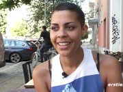 Ersties - Daisy from London likes to masturbate from behind with her fingers 4/16