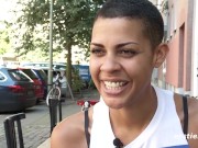 Ersties - Daisy from London likes to masturbate from behind with her fingers 7/16