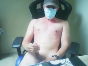 come and watch me play with my huge cock and cum all over