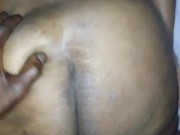 PRONE BONE UNTIL GORILLA P CUMS ALL OVER BIG BOOTY MILF ASS CHEEKS!!!!!! 13/16