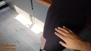 سکس ایرانی با مادرناتنی تو آشپزخانه داستانی پر از مکالمه فارسی 😋